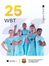 WhiteBIT Voucher | FC Barcelona Edition 25 WBT WhiteBIT Key GLOBAL