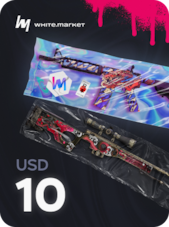 WhiteMarket Top Up Card 10 USD WhiteMarket Key GLOBAL