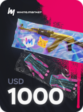WhiteMarket Top Up Card 1000 USD WhiteMarket Clave GLOBAL