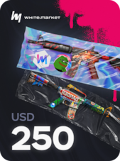 WhiteMarket Top Up Card 250 USD WhiteMarket Key GLOBAL