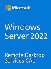 Windows Server 2022 Remote Desktop Services - 50 CAL de usuario Microsoft Clave GLOBAL
