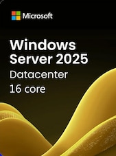Windows Server 2025 - Datacenter 16 Core Microsoft Key GLOBAL