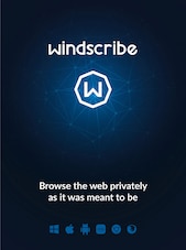 Windscribe Pro VPN 12 maanden Windscribe Account GLOBAL