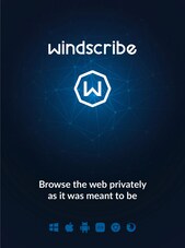 Windscribe Pro VPN 12 mesi Windscribe Account GLOBALE