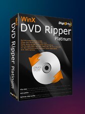 WinX DVD Ripper - Platinum PC 1 PC di durata Digiarty Chiave GLOBALE