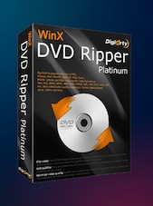 WinX DVD Ripper - Platinum PC 1 PC Dożywotnio Digiarty Klucz GLOBALNY