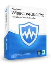 Wise Care 365 - Pro 1 PC 1 rok WiseCleaner Klucz GLOBALNY