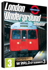 World of Subways 3 - London Underground Circle Line Steam Key GLOBAL Steam Klíč GLOBÁLNÍ