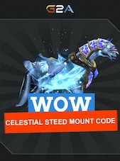 World of Warcraft Celestial Steed Mount Code PC Battle.net EUROPA