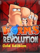 Worms Revolution Gold Edition PC Steam Clé GLOBAL