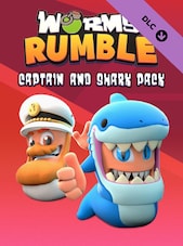 Worms Rumble - Captain & Shark Double Pack PC Steam Clave GLOBAL