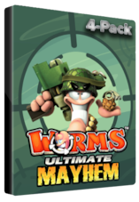 Worms: Ultimate Mayhem 4-Pack Steam Key GLOBAL Steam Anahtar KÜRESEL