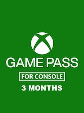 Xbox Game Pass for Console 3 miesiące Xbox Live Klucz TURCJA