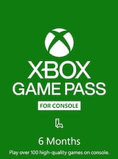 Xbox Game Pass for Console 6 miesięcy Xbox Live Klucz TURCJA