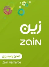 Zain Recharge Card Standard Edition 575 SAR Zain Chiave ARABIA SAUDITA