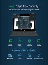 Zillya! Total Security - PC 1 anno Chiave GLOBALE