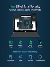 Zillya! Total Security - PC 1 año Zillya! Clave GLOBAL