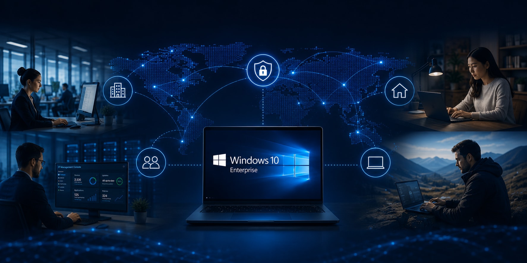 Enterprise collaboration and device management