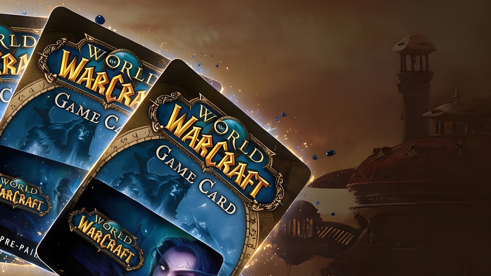 World of Warcraft Time Card Prepaid