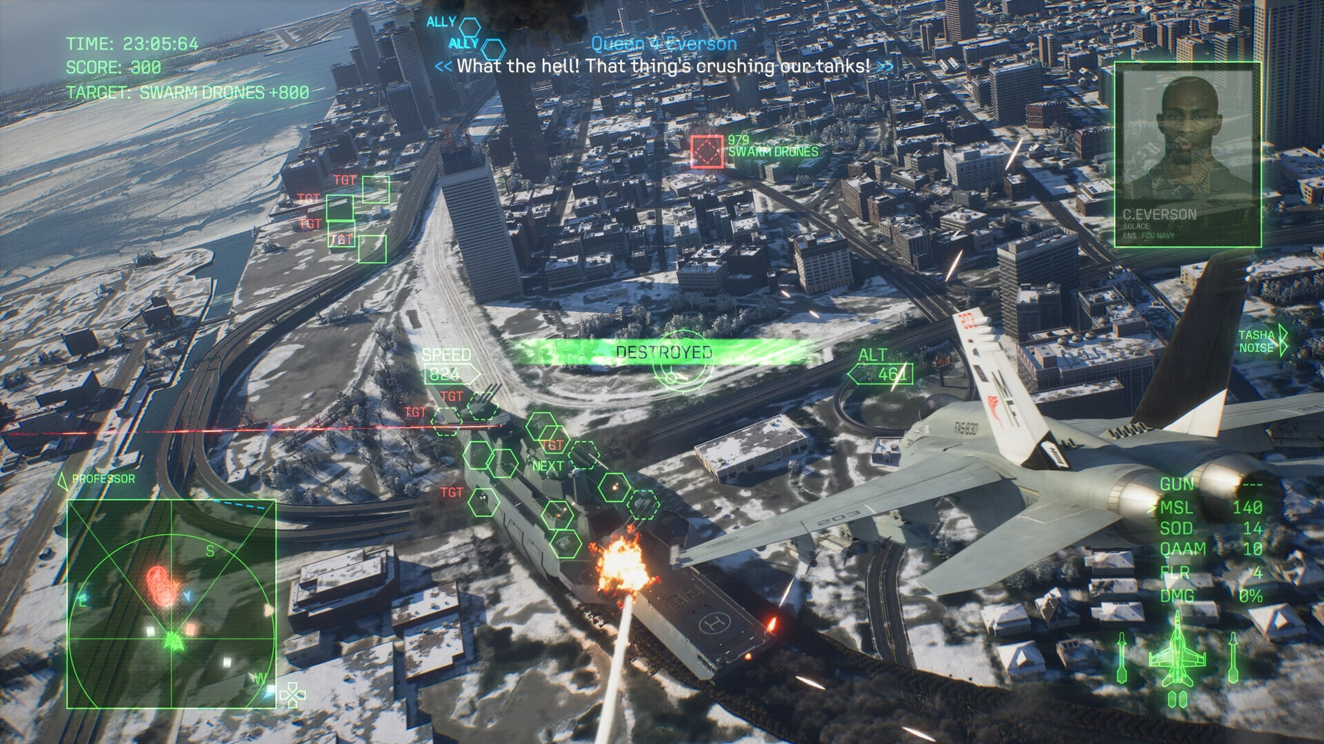ACE COMBAT 8: WINGS OF THEVE gameplay