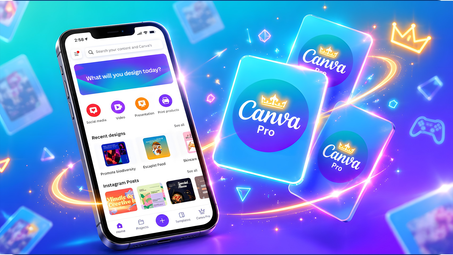 Using Canva Pro