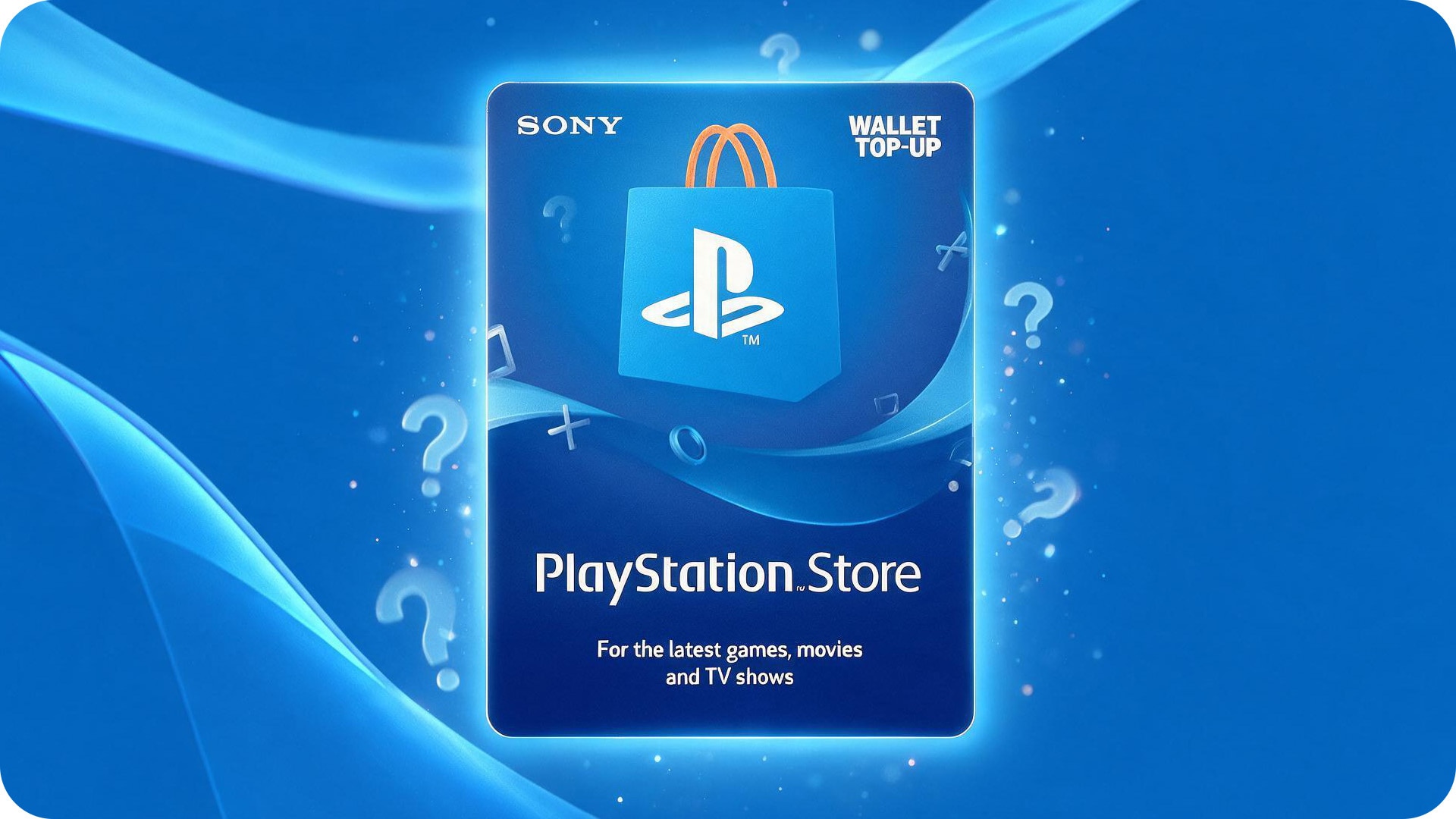 Redeeming a PlayStation Network Gift Card