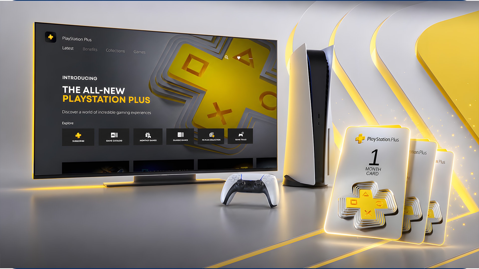 Using a PlayStation Plus card
