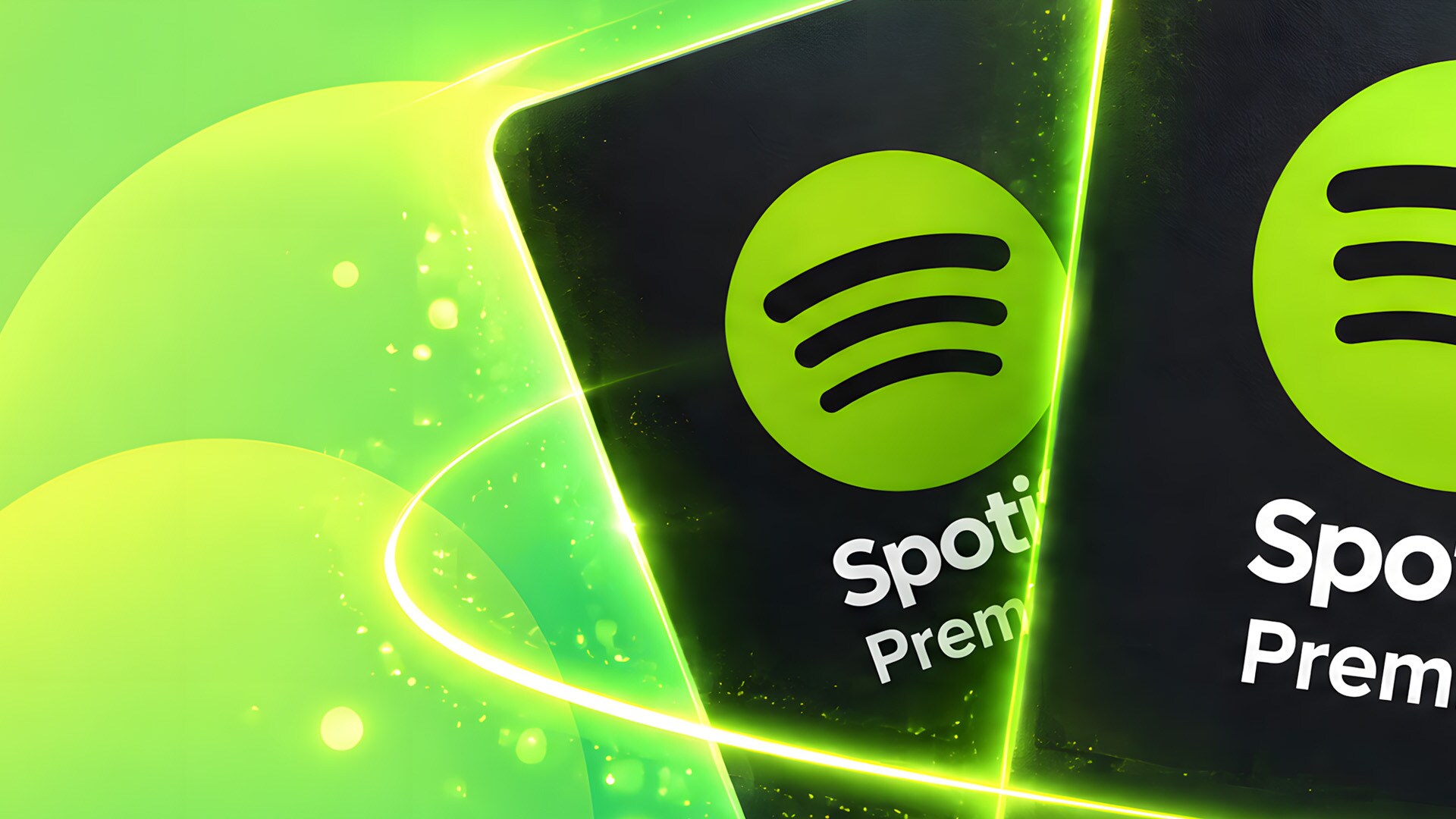 Spotify Premium Subscription Card