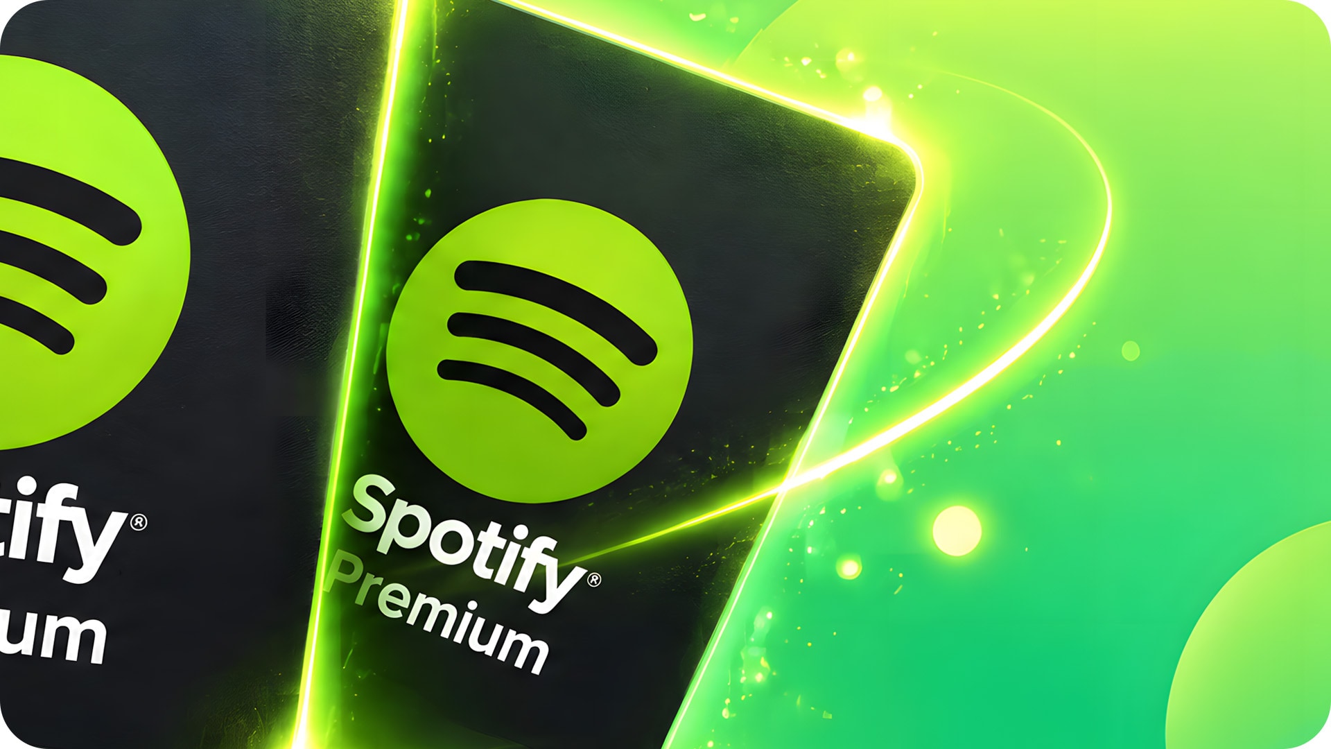 Spotify Premium Subscription Card