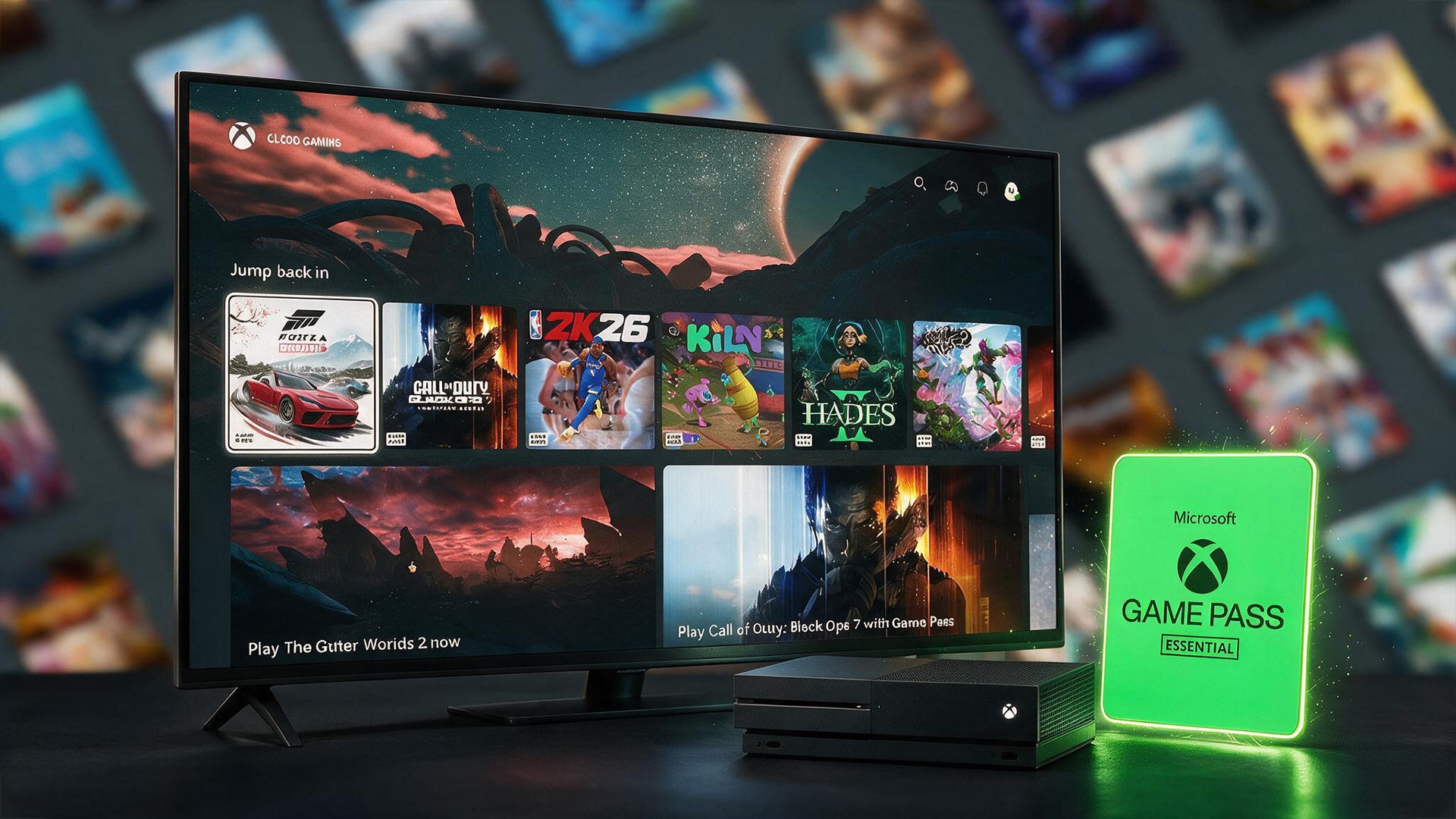 Using Xbox Game Pass Essential
