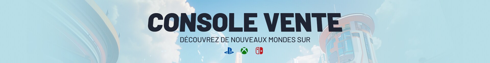 Vente de jeux sur console