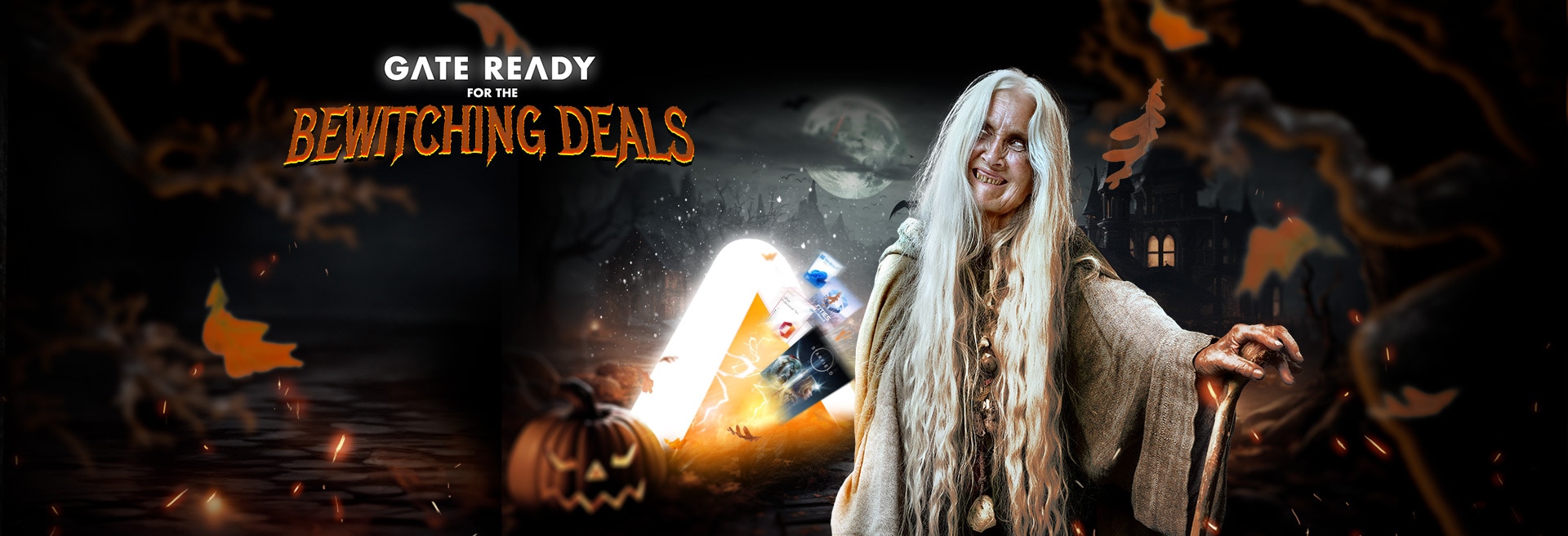 GATE READY for the Halloween shopping spree!