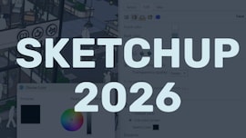 SketchUp 2026 - Pro PC, Mac 1 Appareil 1 an SketchUp Compte GLOBAL