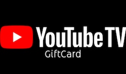 Youtube TV Gift Card 100 USD Youtube TV Clé ÉTATS-UNIS