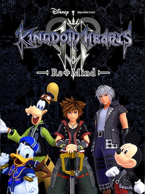 KINGDOM HEARTS III plus Re Mind cover art