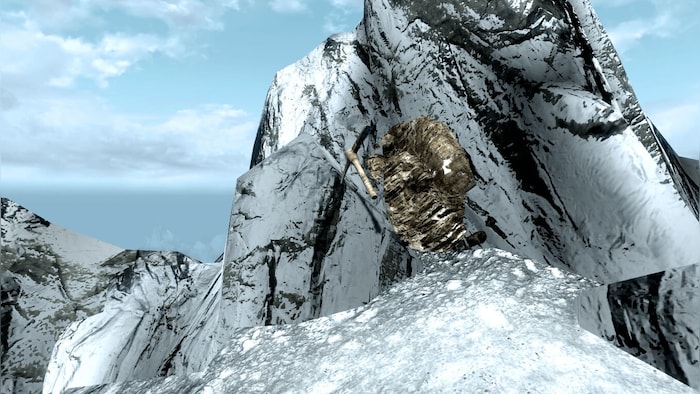 TESV Notched Pickaxe Throat of the World