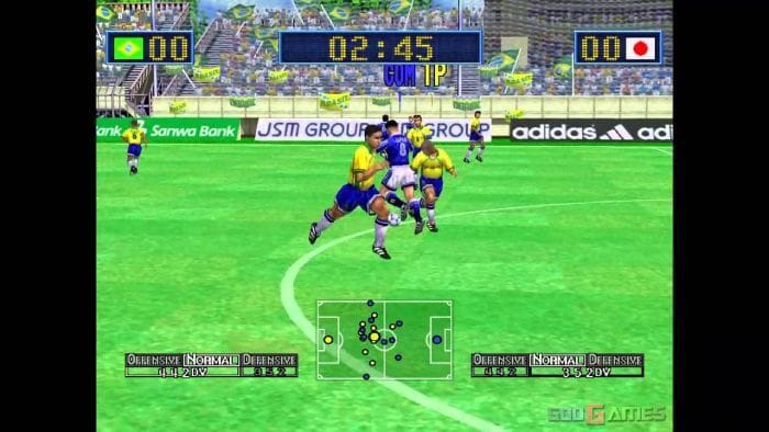 2 Players Arcade Soccer Game  Soccer Random gameplay review 