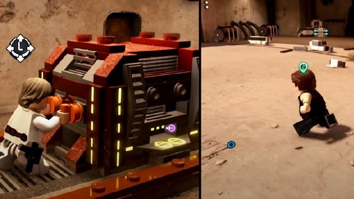 Lego Star Wars Split screen