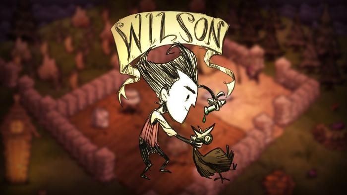 Wilson - Don't Strave protagonist