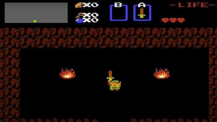 The Legend of Zelda gamescreen