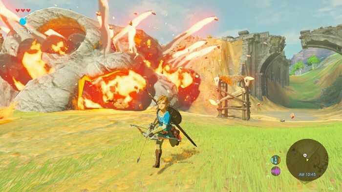 Legend of Zelda: Breath of the Wild gamescreen