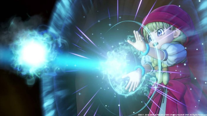 DRAGON QUEST XI: Echoes of an Elusive Age fighting