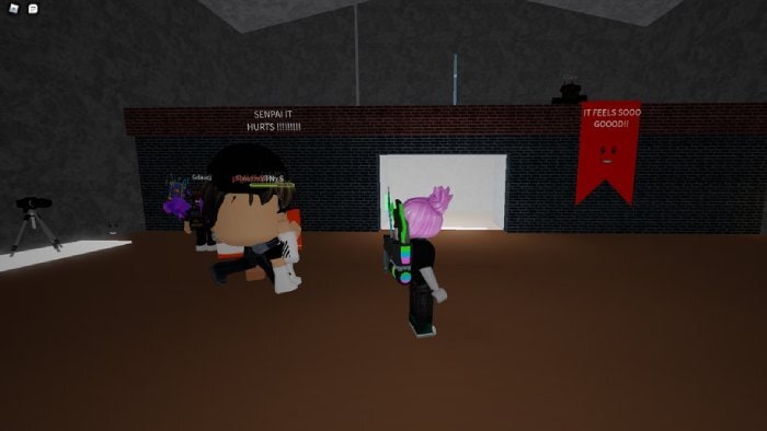 Roblox horror game in vc! Haha!.. the only good horror games are