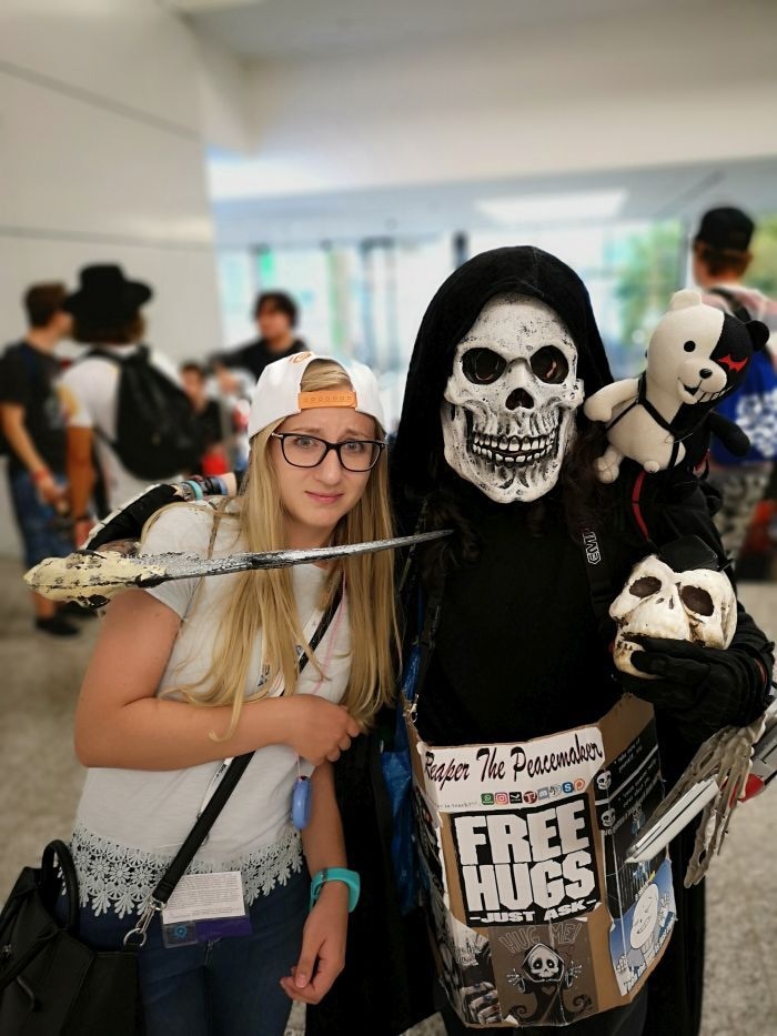 gamescom 2018 grim reaper cosplay