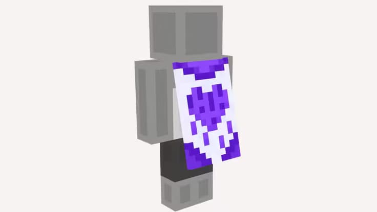 Purple Heart Cape 