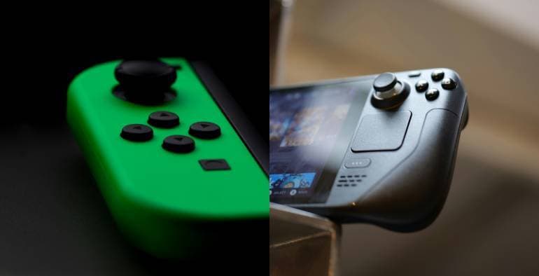 Controls Steam Deck vs Nintendo Switch