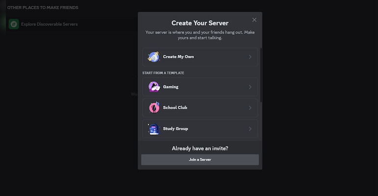 Create Server