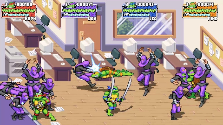 TMNT RE-SHELLED 4 PLAYER CO-OP Xbox Live Arcade (Xbox 360) Cheat Run