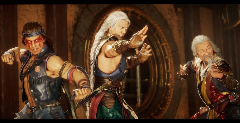 Liu Kang in MK11 Aftermath