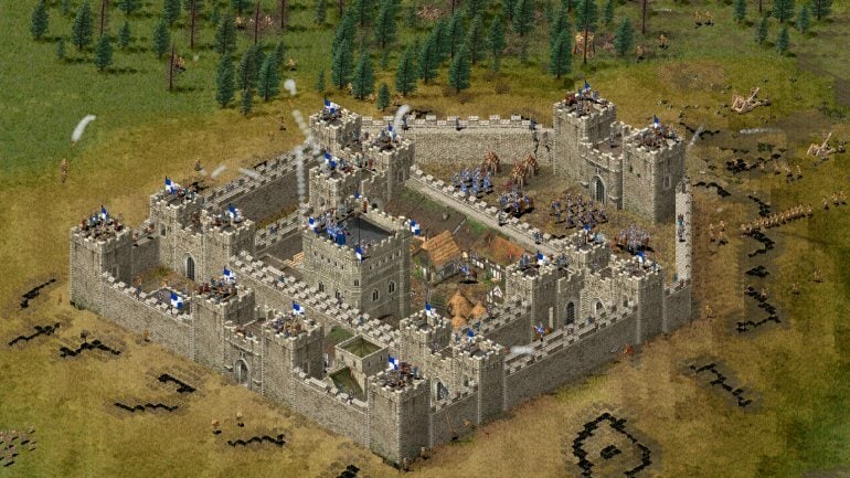 Stronghold HD gamescreen